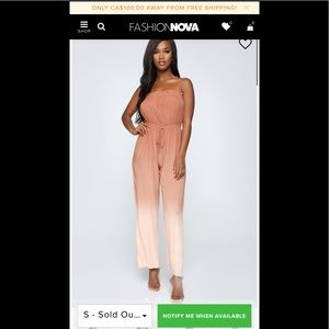Fashionnova romper pink